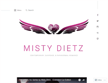 Tablet Screenshot of mistydietz.com